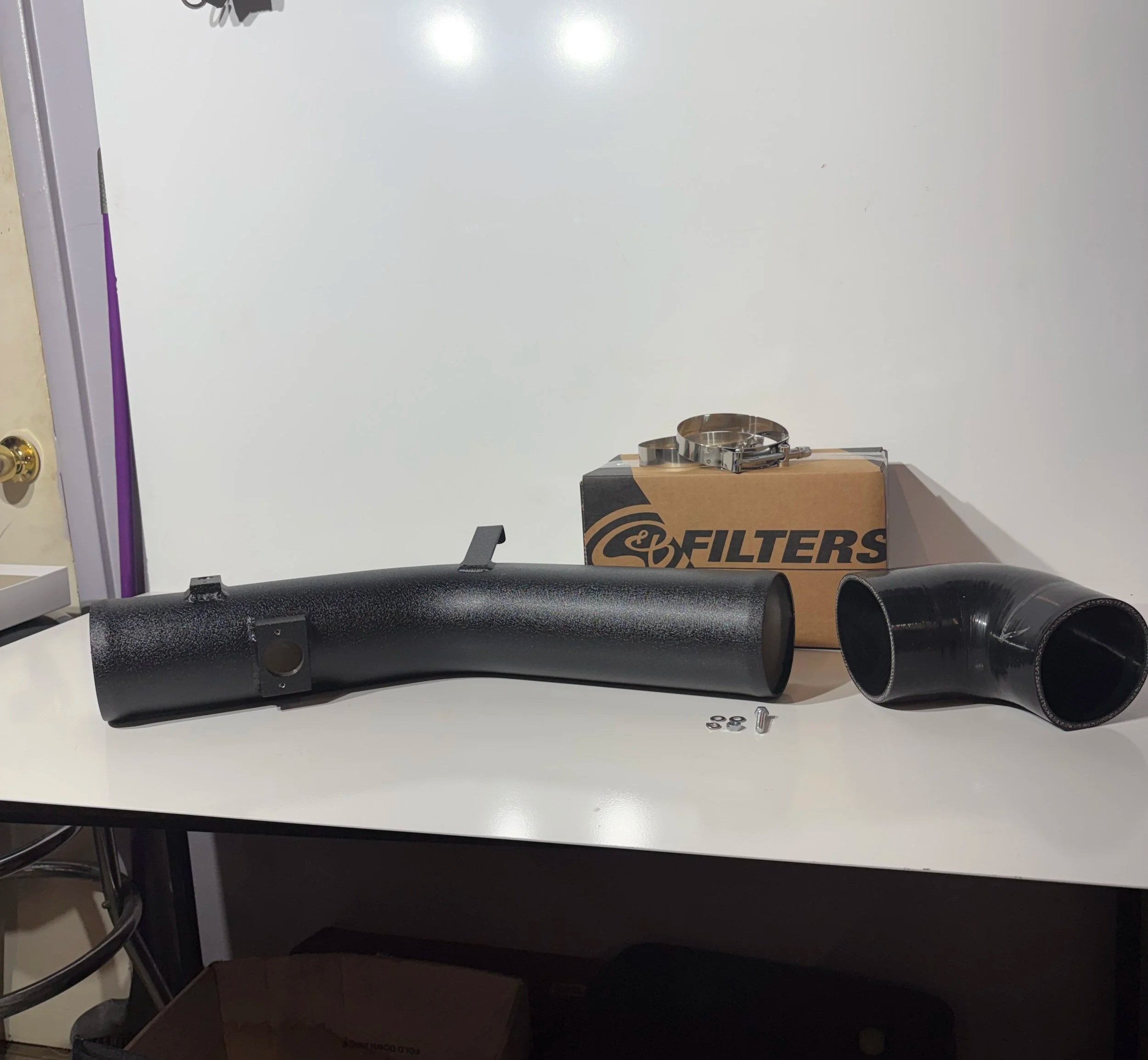Nissan Titan XD Cummins - Fabricated Aluminum Cold Air Intake